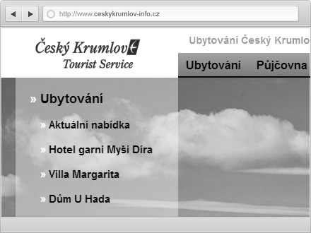 Český Krumlov Tourist Service – ubytování Český Krumlov, půjčovna lodí Vltava