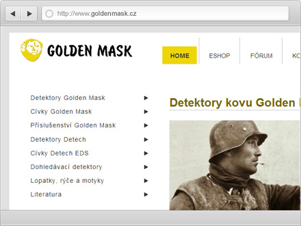 Detektory kovů Golden Mask – výhradní distributor do ČR