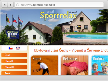 Sportrelax Vícemil – luxusní ubytování v Jižních Čechách