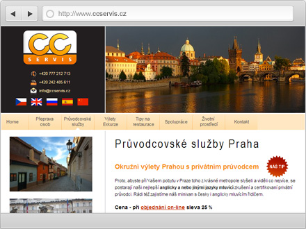 CC servis - Car & Concierge servis Praha, přeprava osob pro business klientelu