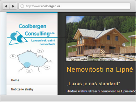 Coolbergen Consulting – prodej nemovitostí na Lipně a v Rakousku