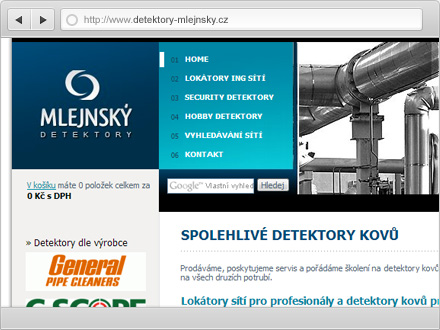 Detektory kovů Mlejnský – průmyslové a security detektory
