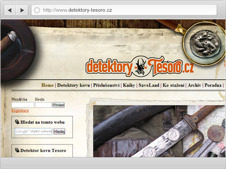 Detektory kovů Tesoro – výhradní dovozce detektorů kovu Tesoro do ČR