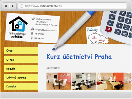 Kurz Účetnictví.eu - kurzy účetnictví a podnikání v centru Prahy