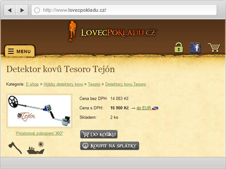 LovecPokladu.cz - vše o hobby detektorech kovů