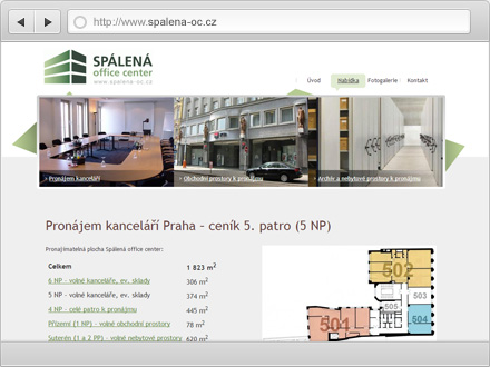 Spálená Office Centre - kanceláře k pronájmu v Praze