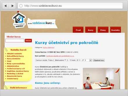 Vzdělávací kurz.eu - nabídka vzdělávacích kurzů z celé ČR
